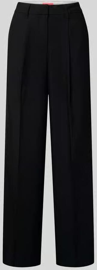 JJXX Wide fit stoffen broek met viscose model 'Ellis'
