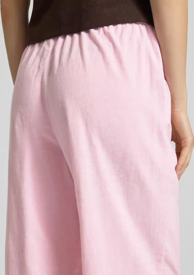 JJXX wide leg broek met elastische band model 'ELLA'