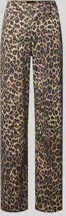 JJXX Wide leg broek met luipaardprint Model 'SARAH TOKYO' - Foto 5