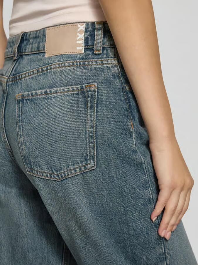 JJXX Wide leg jeans van biologische katoenmix model 'FUJI'