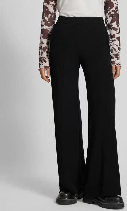 JJXX Wide leg stoffen broek met elastische band model 'NANCY - Foto 2