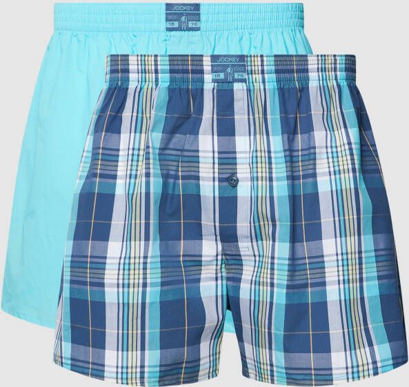 Jockey Boxershort met labeldetail in een set van 2 stuks