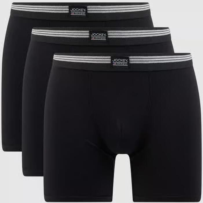 Jockey Boxershort met labeldetail in een set van 3 stuks