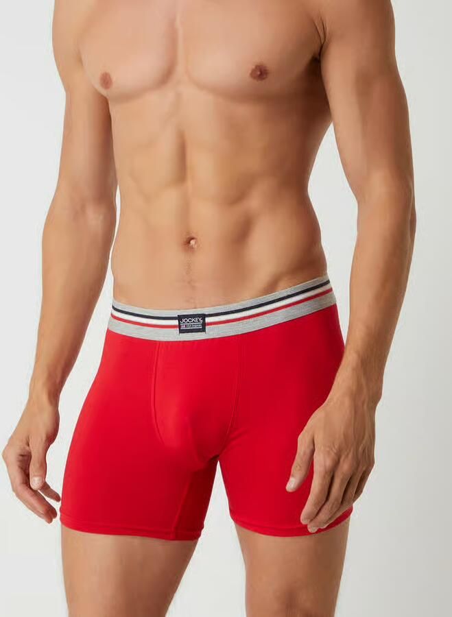 Jockey Boxershort met labelpatch in een set van 3 stuks - Foto 2