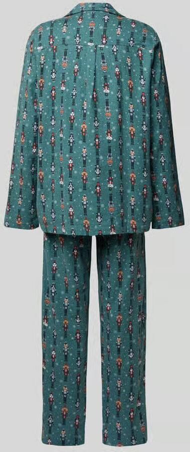 Jockey Pyjama met knoopsluiting