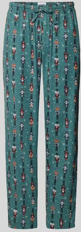 Jockey Pyjamabroek van flanel met elastische band