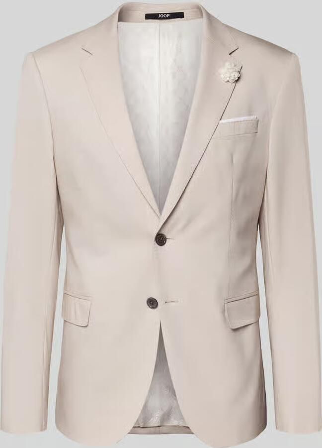 JOOP! Collection 2-knoops colbert met borstzak