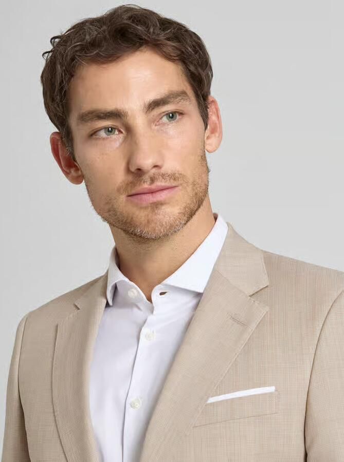 JOOP! COLLECTION 2-knoops colbert met wol Model 'Herby'