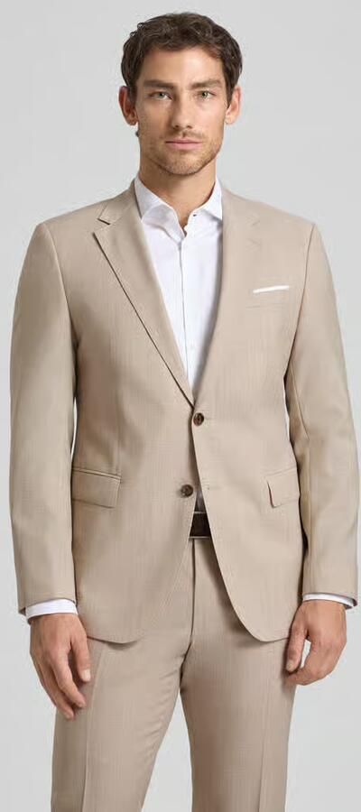 JOOP! COLLECTION 2-knoops colbert met wol Model 'Herby' - Foto 4