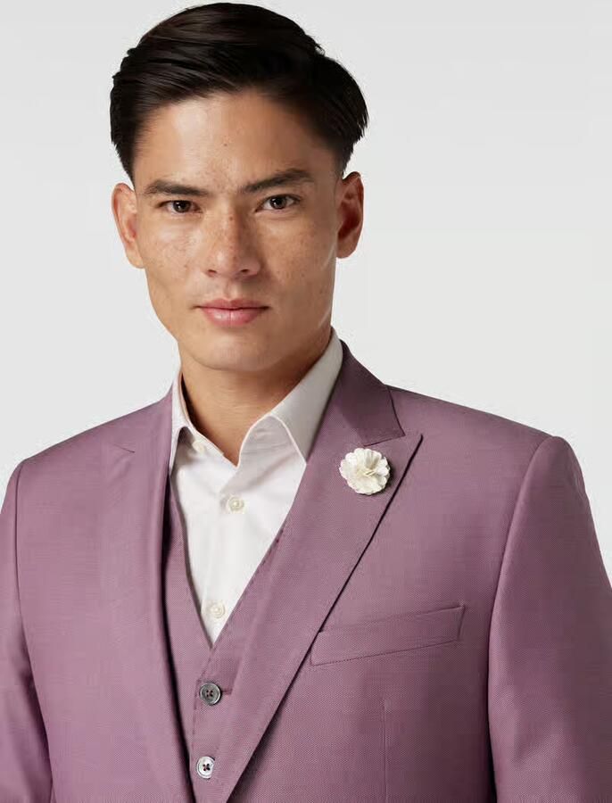 JOOP! Collection 2-knoops colbert van scheerwol model 'Hawker' - Foto 2