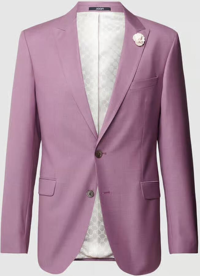 JOOP! Collection 2-knoops colbert van scheerwol model 'Hawker'