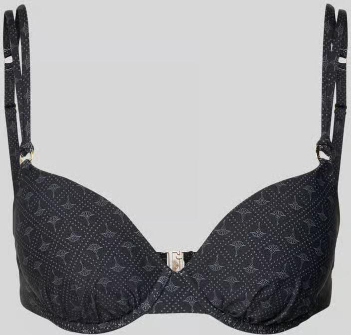 Joop! Beugelbikinitop Diamond Cornflower Korenbloem-design licht gewatteerde cups - Foto 5