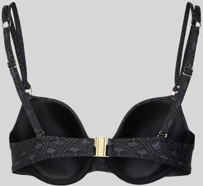 Joop! Beugelbikinitop Diamond Cornflower Korenbloem-design licht gewatteerde cups - Foto 6