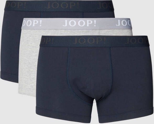 JOOP! Collection Boxershort met labeldetail in een set van 3 stuks