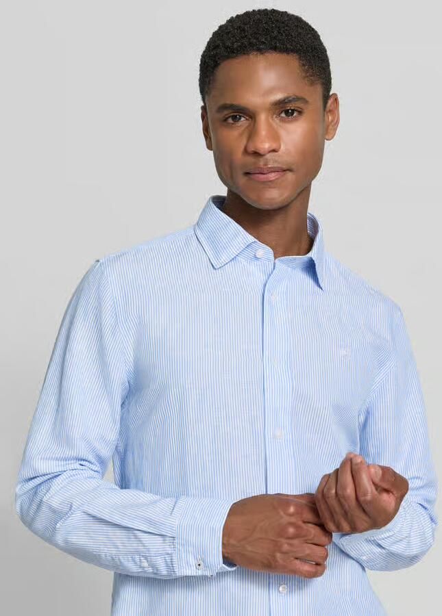 JOOP! COLLECTION casual fit vrijetijdsoverhemd met kentkraag model 'Mike'
