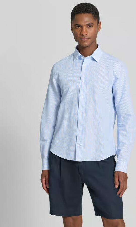 JOOP! COLLECTION casual fit vrijetijdsoverhemd met kentkraag model 'Mike' - Foto 4
