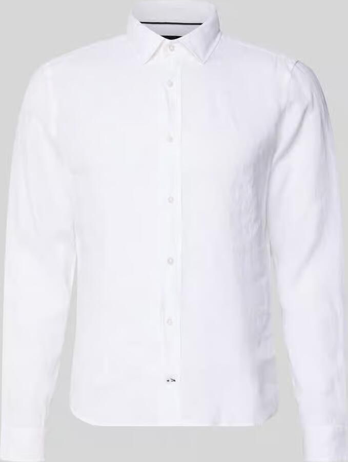 JOOP! COLLECTION Causal fit linnen overhemd met kentkraag model 'Mike' - Foto 2