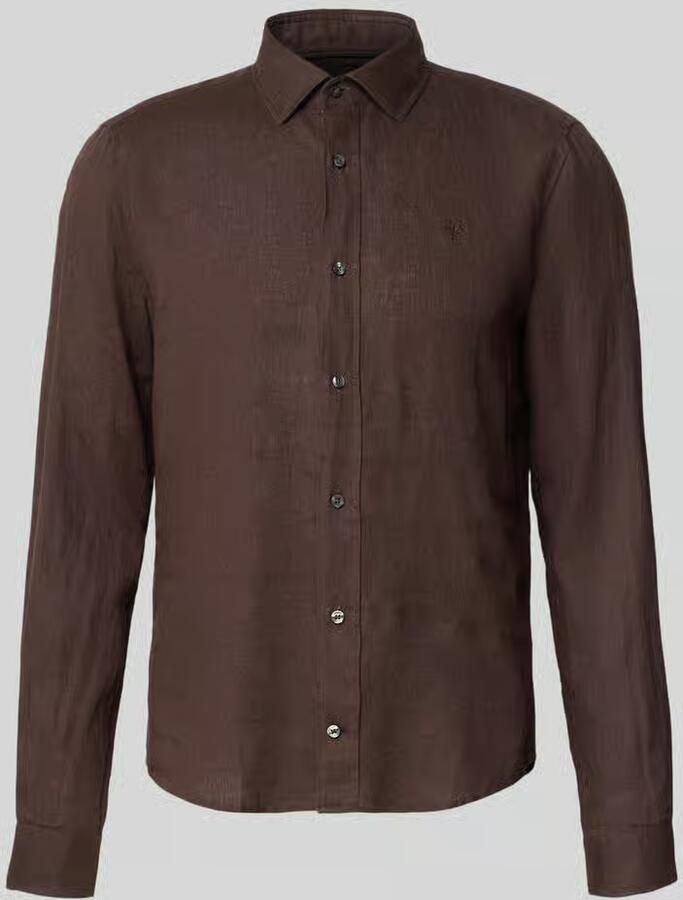 JOOP! COLLECTION Causal fit linnen overhemd met kentkraag model 'Mike' - Foto 2