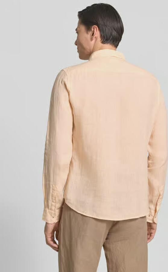 JOOP! COLLECTION Causal fit linnen overhemd met kentkraag model 'Mike' - Foto 4
