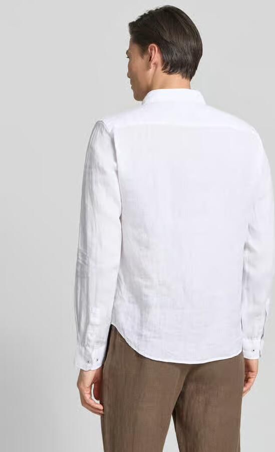 JOOP! COLLECTION Causal fit linnen overhemd met kentkraag model 'Mike'