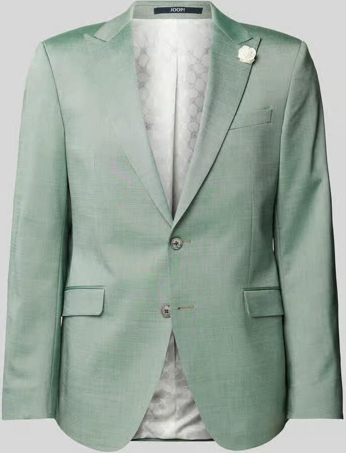 JOOP! Collection 2-knoops colbert van viscosemix met siergarnering model 'Hawker' - Foto 2