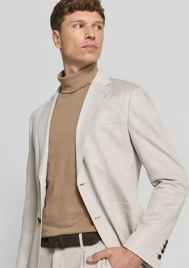 JOOP! COLLECTION Colbert met bloemenapplicatie model 'Hoverest'