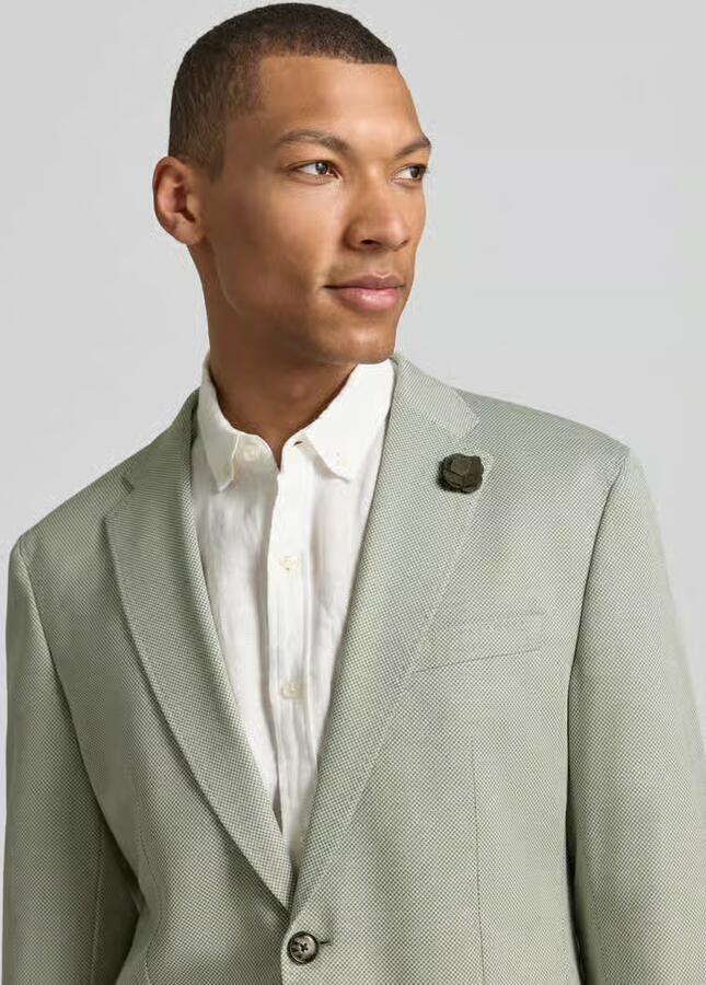 JOOP! COLLECTION Colbert met bloemenapplicatie model 'Hoverest'