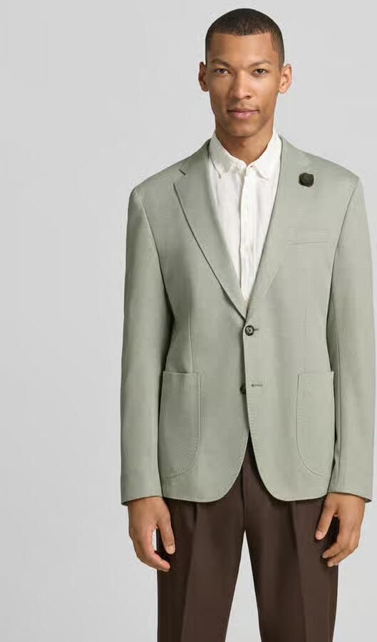 JOOP! COLLECTION Colbert met bloemenapplicatie model 'Hoverest' - Foto 3