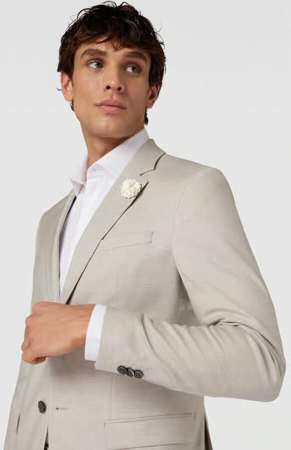JOOP! COLLECTION Colbert van elastische Mix van wol en viscose Model 'Damon'
