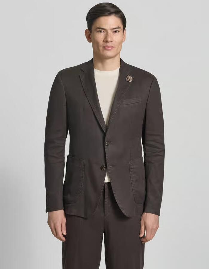 JOOP! COLLECTION Colbert van linnenmix met reverskraag model 'Hoverest' - Foto 2