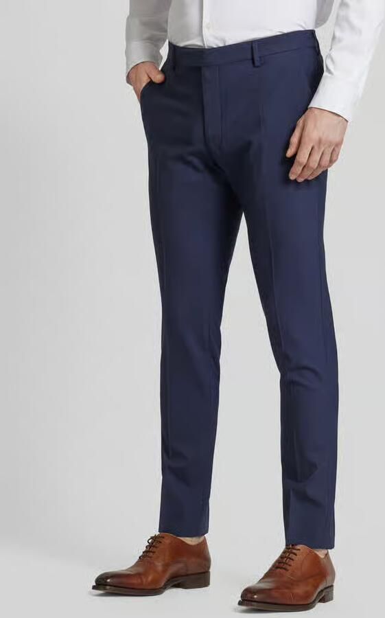 JOOP! COLLECTION Woman Extra slim fit pantalon met structuurmotief - Foto 3