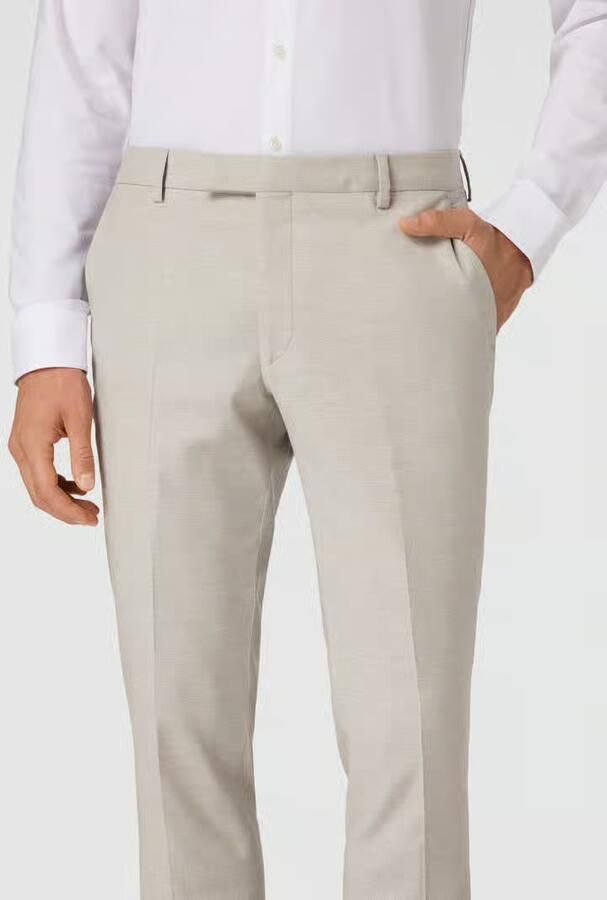 JOOP! Collection Extra slim fit pantalon met structuurmotief model 'Gun'