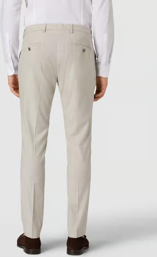 JOOP! Collection Extra slim fit pantalon met structuurmotief model 'Gun' - Foto 3