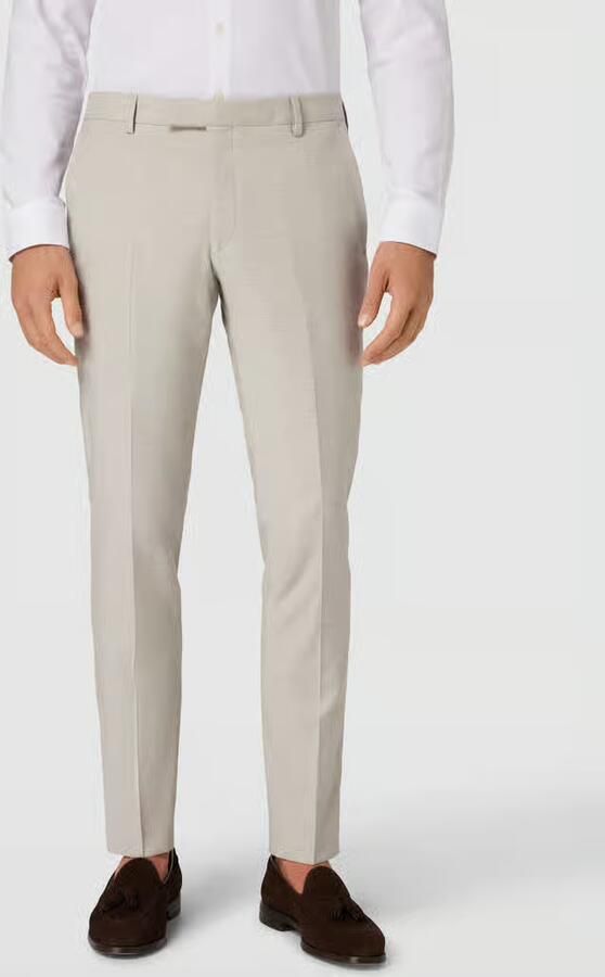 JOOP! Collection Extra slim fit pantalon met structuurmotief model 'Gun' - Foto 2