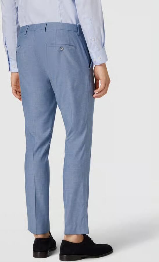 JOOP! COLLECTION Extra slim fit pantalon met structuurmotief model 'Gun' - Foto 3