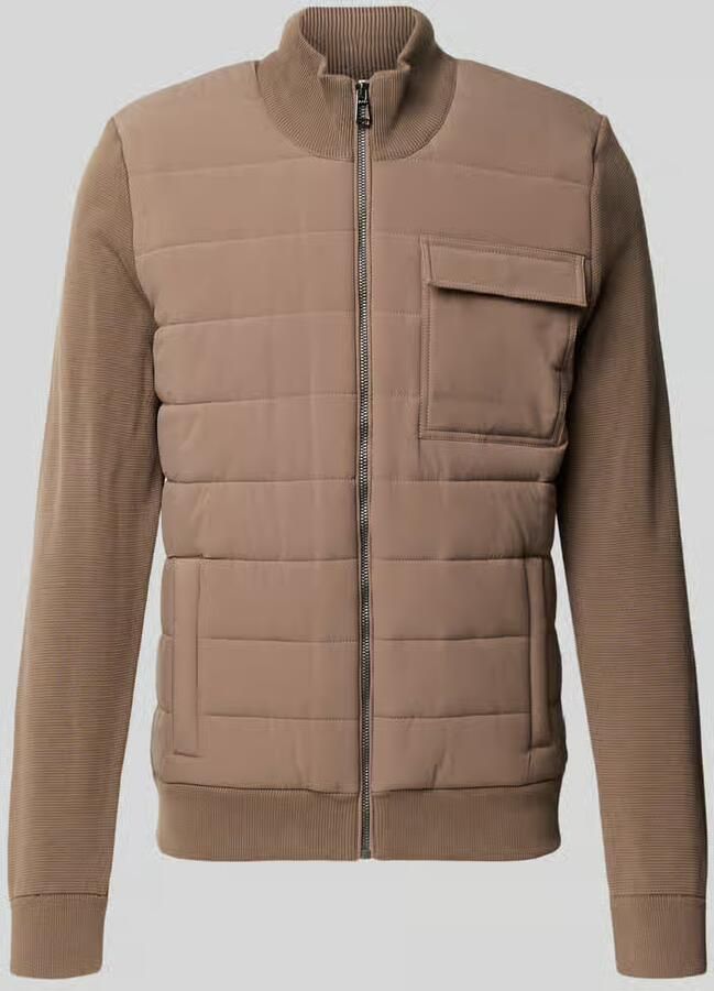 JOOP! COLLECTION Gebreid jack met gewatteerde voorkant JK-28Lysendor
