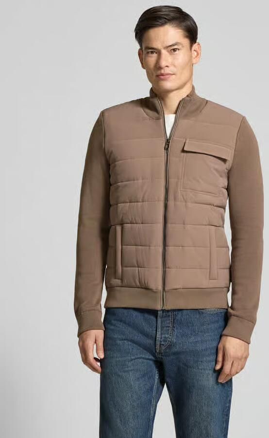 JOOP! COLLECTION Gebreid jack met gewatteerde voorkant JK-28Lysendor - Foto 3
