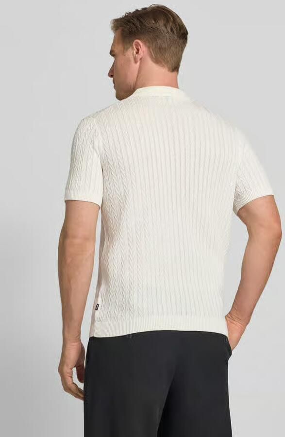 JOOP! COLLECTION Gebreid shirt met polokraag model 'Tristao' - Foto 2