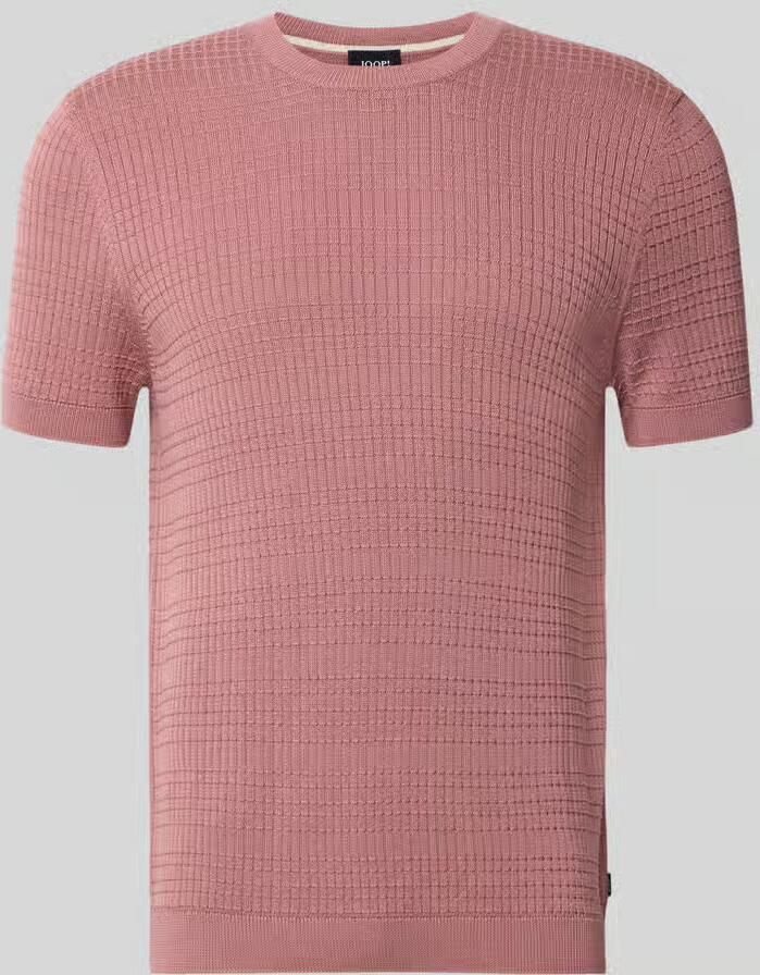 JOOP! COLLECTION Gebreid shirt met structuurpatroon model 'Elio'