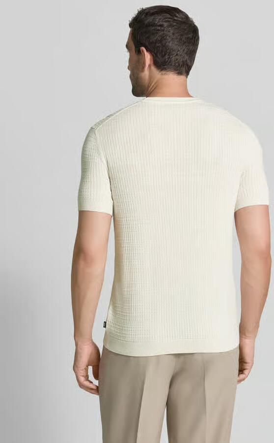 JOOP! COLLECTION Gebreid shirt met structuurpatroon model 'Elio' - Foto 2