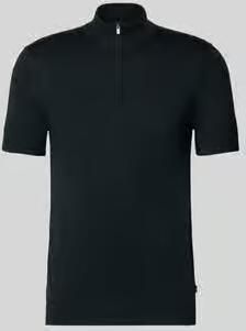 JOOP! COLLECTION Gebreid shirt van viscosemix met opstaande kraag model 'Vadin'