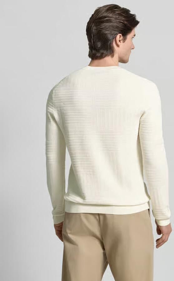 JOOP! COLLECTION Gebreide pullover met geribde boorden Model 'Raikon' - Foto 3