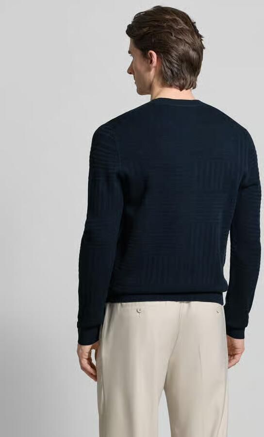 JOOP! COLLECTION Gebreide pullover met geribde boorden Model 'Raikon' - Foto 3