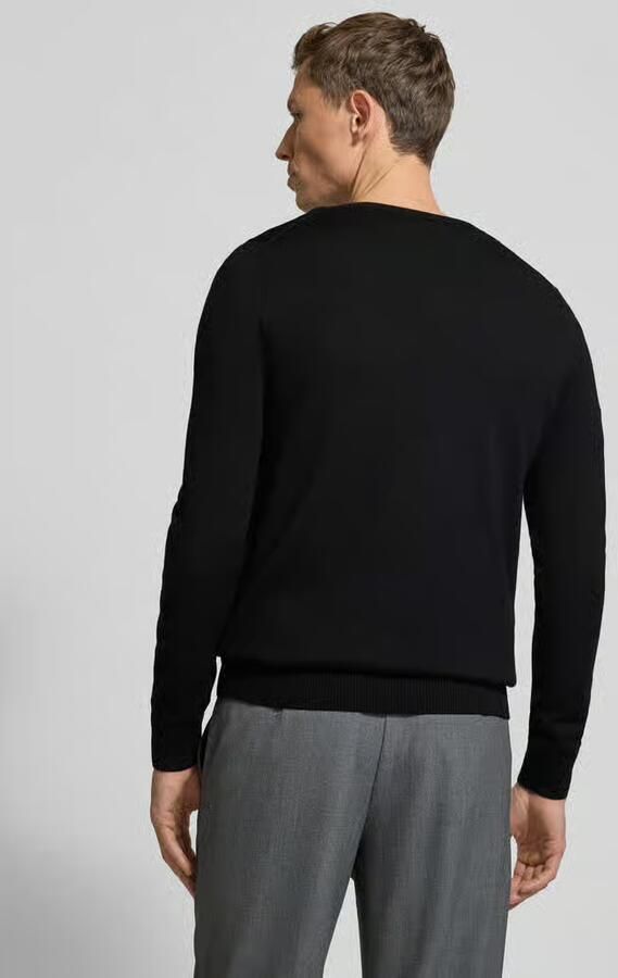 JOOP! Collection Gebreide pullover met ribboorden model 'Denny' - Foto 3