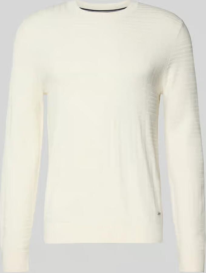 JOOP! COLLECTION Gebreide pullover met geribde boorden Model 'Raikon' - Foto 2