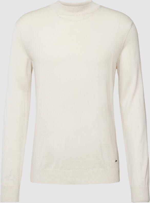 JOOP! Collection Gebreide pullover met ronde hals model 'Davide'