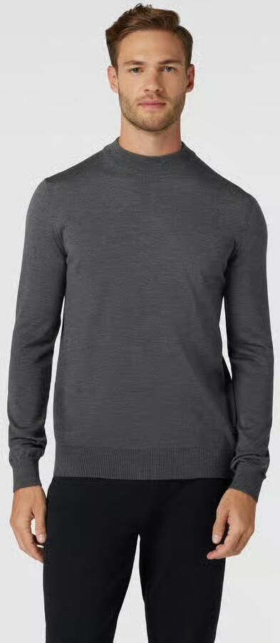 JOOP! Collection Gebreide pullover met ronde hals model 'Davide' - Foto 3