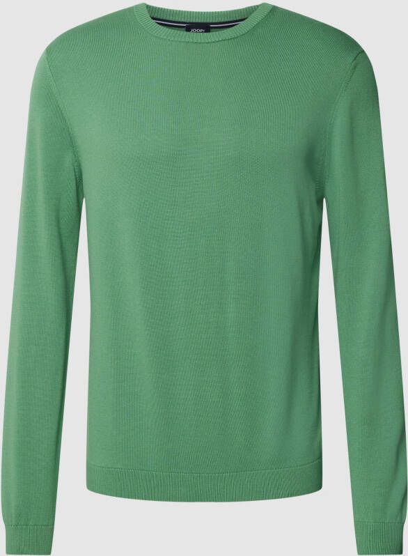 JOOP! Collection Gebreide pullover met ronde hals model 'Luxos'