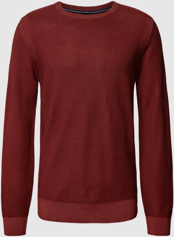 JOOP! Collection Gebreide pullover met structuurmotief