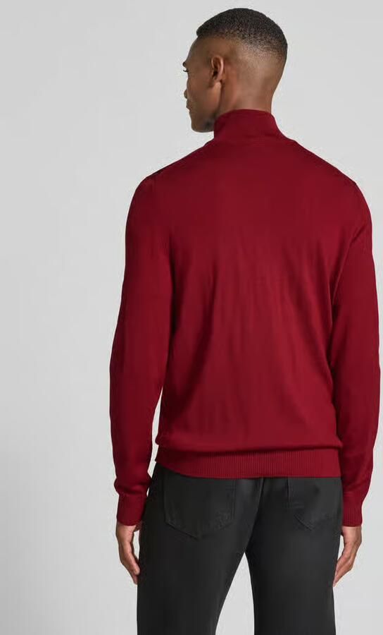 JOOP! COLLECTION Gebreide pullover van scheerwol met schipperskraag model 'Dario'